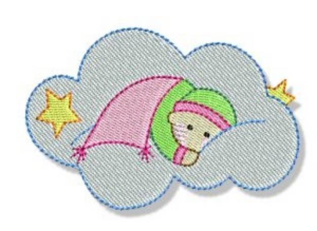 Picture of Bubbaboo Baby Dreams Machine Embroidery Design