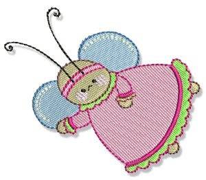 Picture of Bubbaboo In Spring Machine Embroidery Design