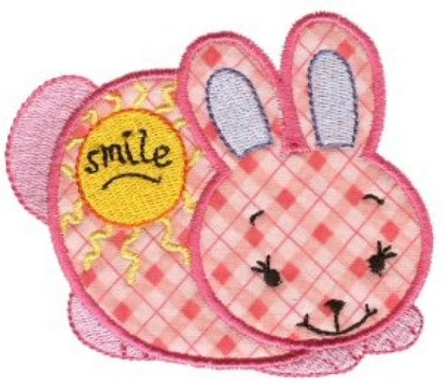 Picture of Sweet Inspirations Bunny Applique Machine Embroidery Design