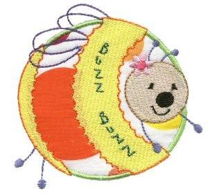 Picture of Sweet Inspirations Bee Applique Machine Embroidery Design