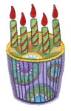 Picture of Cupcake Applique Too Machine Embroidery Design