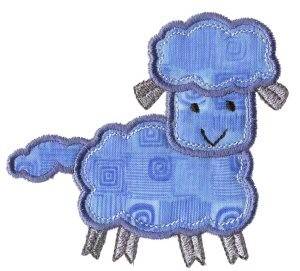 Picture of Applique Sheep Machine Embroidery Design