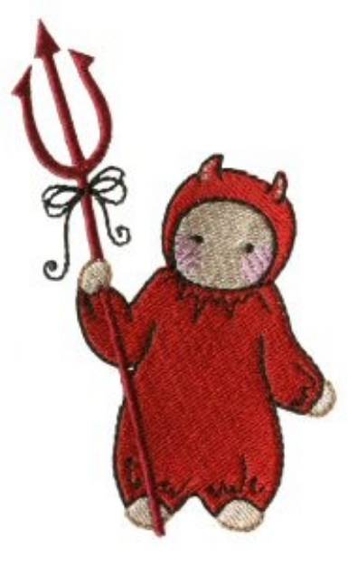 Picture of Devil Costume Machine Embroidery Design
