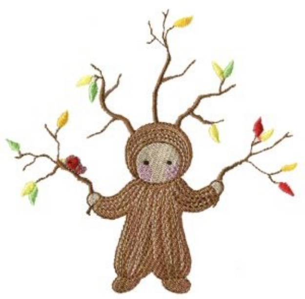 Picture of Tree Costume Machine Embroidery Design