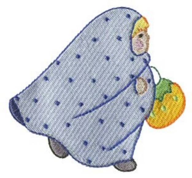 Picture of Ghost Costume Machine Embroidery Design
