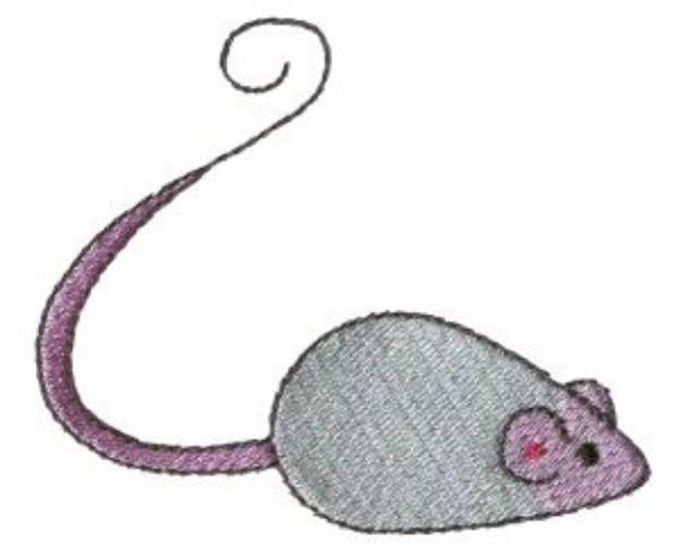 Picture of Halloween Mouse Machine Embroidery Design
