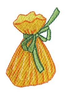 Picture of Treat Bag Machine Embroidery Design