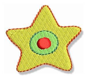 Picture of Xmas Star Machine Embroidery Design