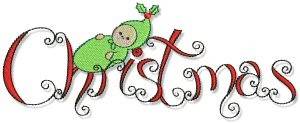 Picture of Christmas Baby Machine Embroidery Design