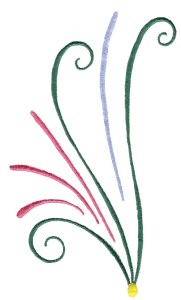 Picture of Elegant Swirls Machine Embroidery Design