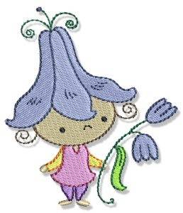 Picture of Tulip Blossom Baby Machine Embroidery Design