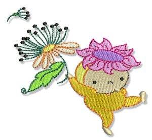 Picture of Blossom Baby Machine Embroidery Design