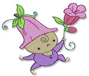 Picture of Blossom Baby Machine Embroidery Design