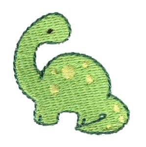 Picture of Mini Dinosaur Machine Embroidery Design