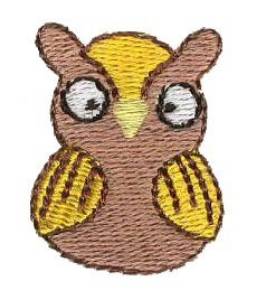 Picture of Mini Owl Machine Embroidery Design