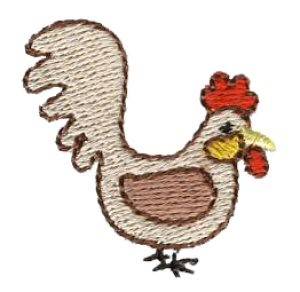Picture of Mini Chicken Machine Embroidery Design