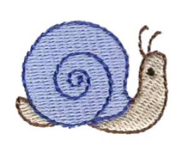 Picture of Mini Snail Machine Embroidery Design