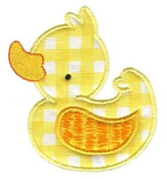 Picture of Sweet Duck Applique Machine Embroidery Design