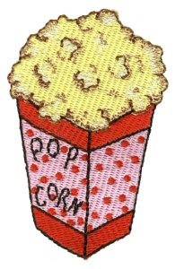 Picture of Pajama Party Popcorn Machine Embroidery Design