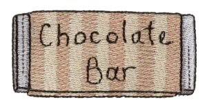 Picture of Pajama Party Chocolate Bar Machine Embroidery Design