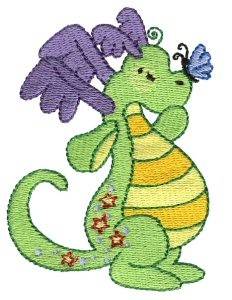 Picture of Daring Dragons Machine Embroidery Design