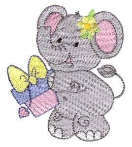 Picture of Little Nellie & Gift Machine Embroidery Design