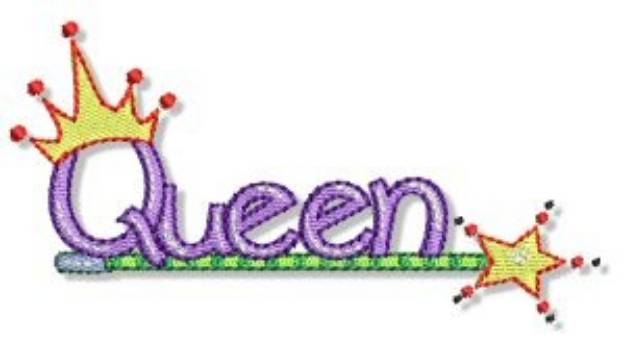 Picture of Queen Penelope Machine Embroidery Design