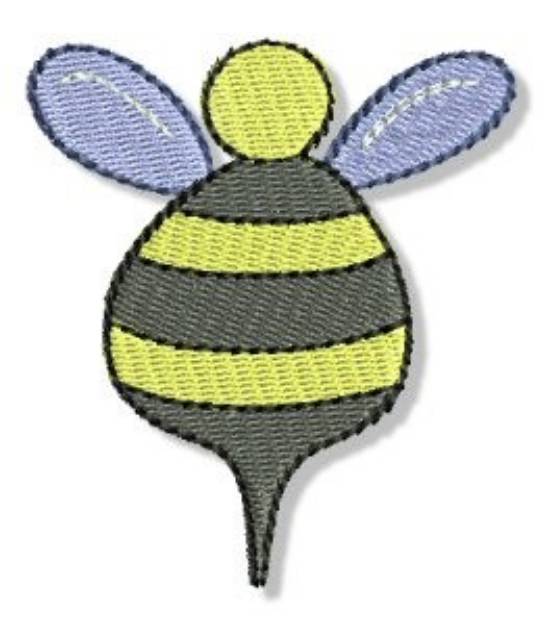 Picture of Penelopes World Bumblebee Machine Embroidery Design