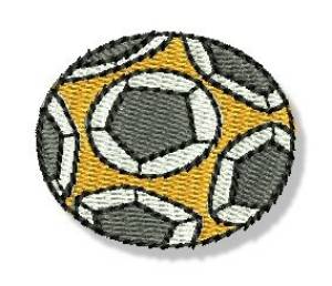 Picture of Mini Soccer Ball Machine Embroidery Design