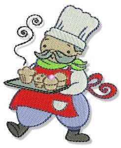 Picture of Nursery Rhyme Baker Machine Embroidery Design