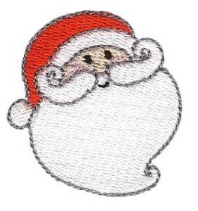 Picture of Christmas Mini Santa Machine Embroidery Design