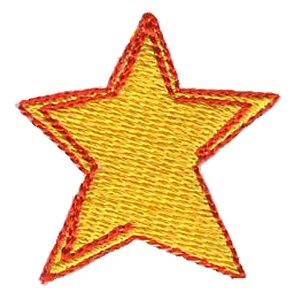 Picture of Christmas Mini Star Machine Embroidery Design