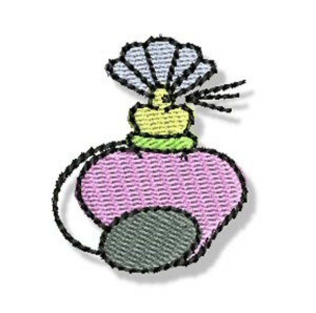 Picture of Girls Mini Perfume Machine Embroidery Design