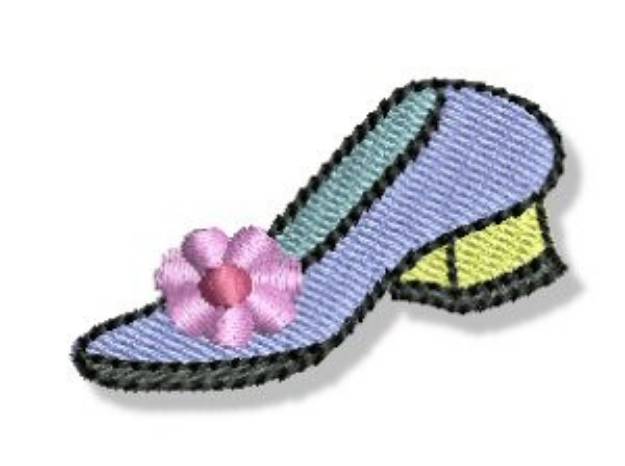 Picture of Girls Mini Shoes Machine Embroidery Design