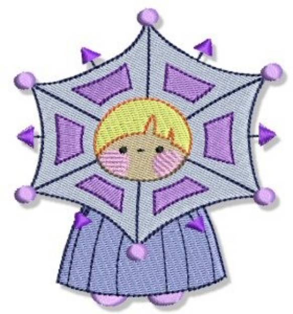 Picture of BubbaBoo Snowflake In Winter Machine Embroidery Design
