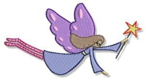 Picture of Flutterby Fairy Machine Embroidery Design