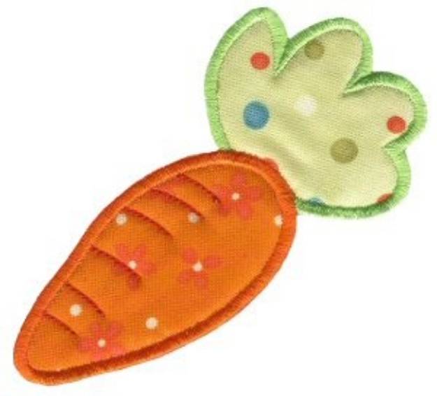 Picture of Carrot Applique Machine Embroidery Design