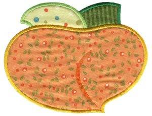 Picture of Fruit and Veg Applique Machine Embroidery Design