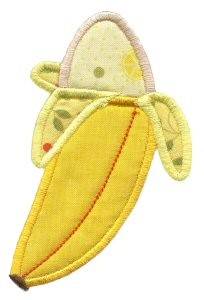 Picture of Banana Applique Machine Embroidery Design