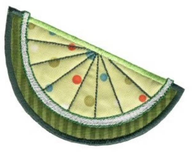 Picture of Lime Applique Machine Embroidery Design