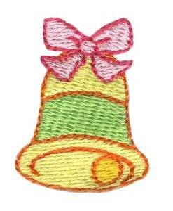 Picture of Christmas Mini Bell Machine Embroidery Design