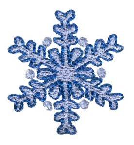 Picture of Christmas Mini Snowflake Machine Embroidery Design