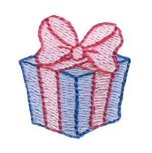 Picture of Christmas Mini Gift Machine Embroidery Design