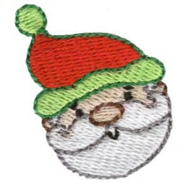 Picture of Christmas Mini Santa Machine Embroidery Design
