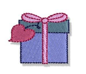 Picture of Valentines Mini Gift Machine Embroidery Design