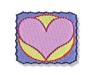 Picture of Valentine Mini Heart Machine Embroidery Design