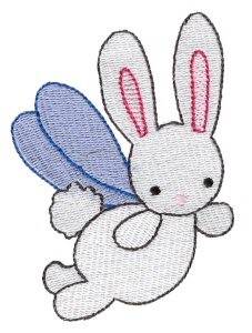 Picture of Bunny Sprite Machine Embroidery Design