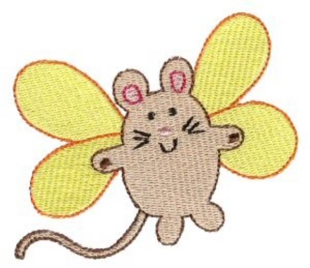 Picture of Mouse Sprite Machine Embroidery Design