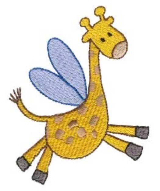Picture of Giraffe Sprite Machine Embroidery Design