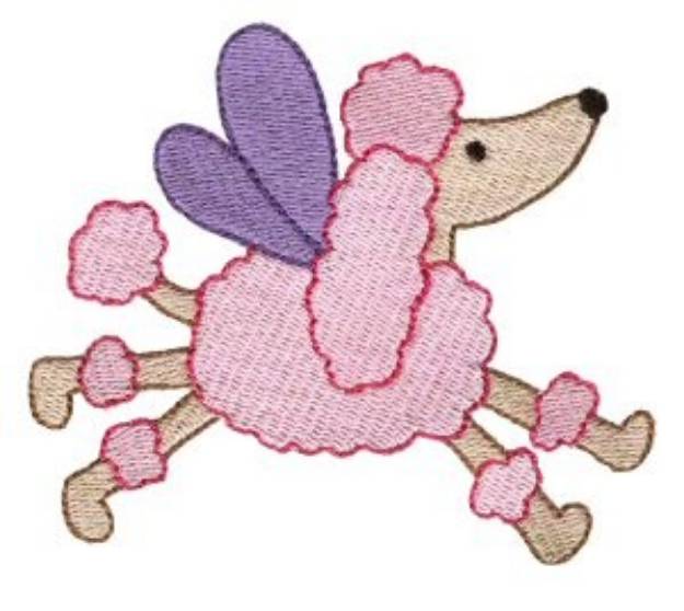 Picture of Poodle Sprite Machine Embroidery Design